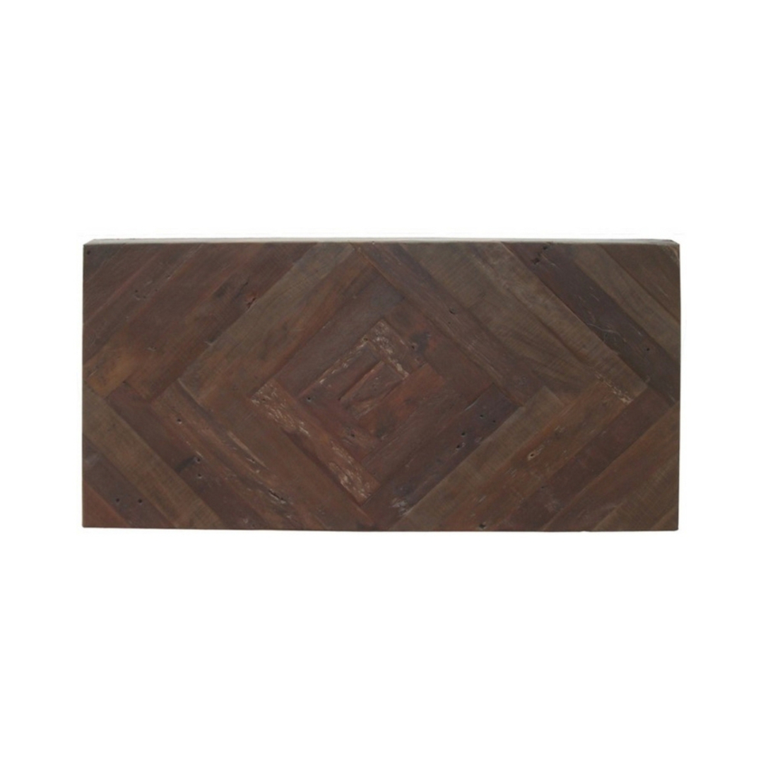 Prairie Parqet Dining Table With Double Pedastal Base - Walnut 180cm image 1